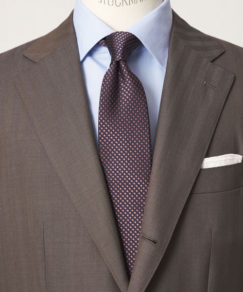 green label relaxing/GLR シルク3 8.0cm ドット ネクタイ/ネクタイ / ボウタイ