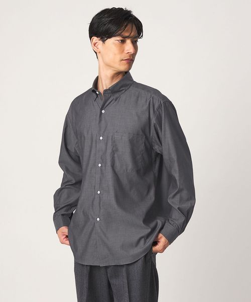 green label relaxing/エブリット コットン ソリッド リラックス スナップ ボタンダウン シャツ ―イージーアイロン―/シャツ / ブラウス