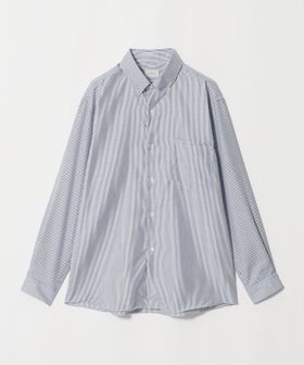 green label relaxing/エブリット コットン ストライプ リラックス スナップ ボタンダウン シャツ ―イージーアイロン―/シャツ / ブラウス