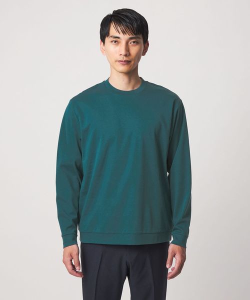 green label relaxing/L/A ポンチ ビズ クルーネック カットソー/Tシャツ / カットソー