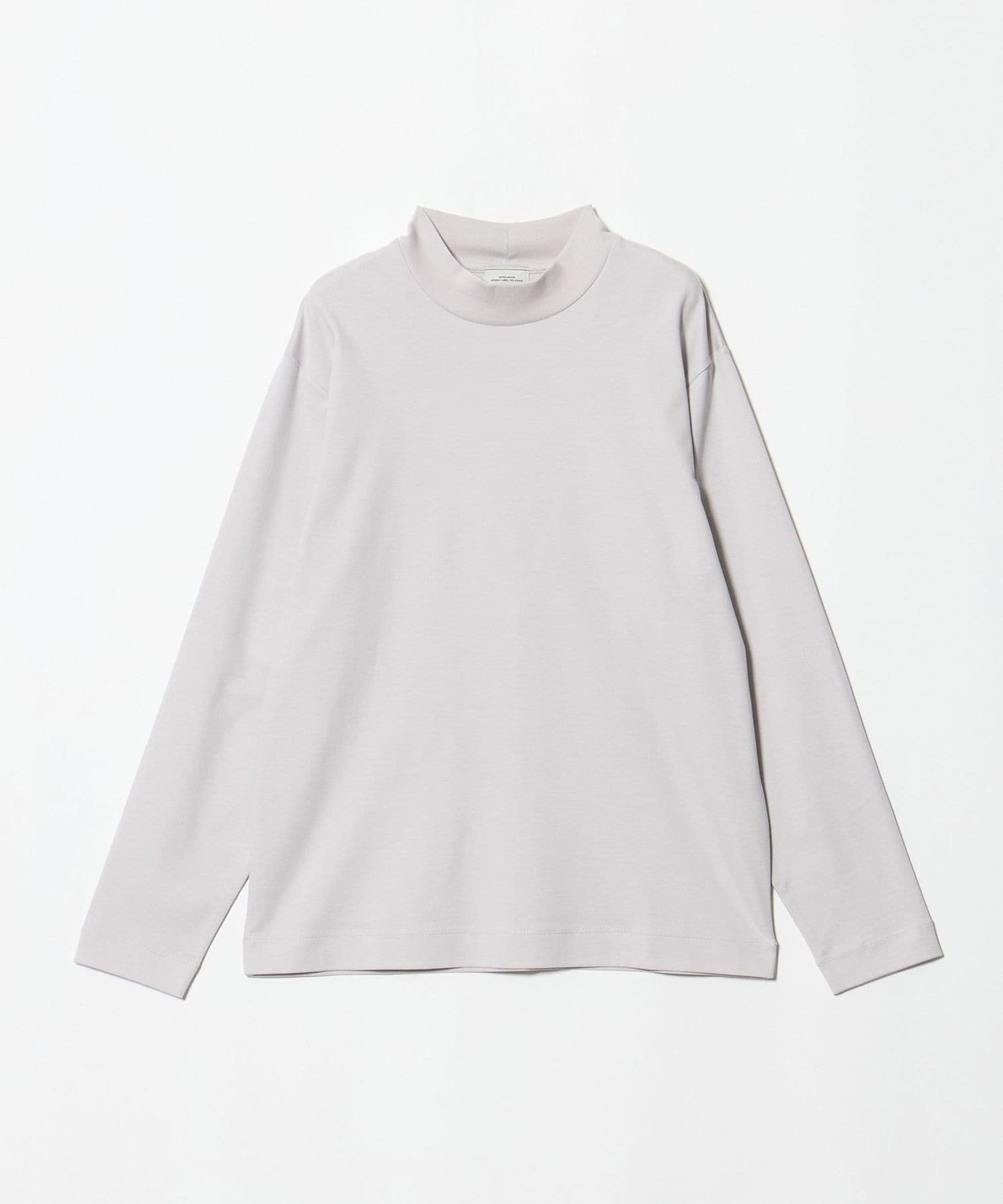 L/A ポンチ ブラッシュド モックネック カットソー