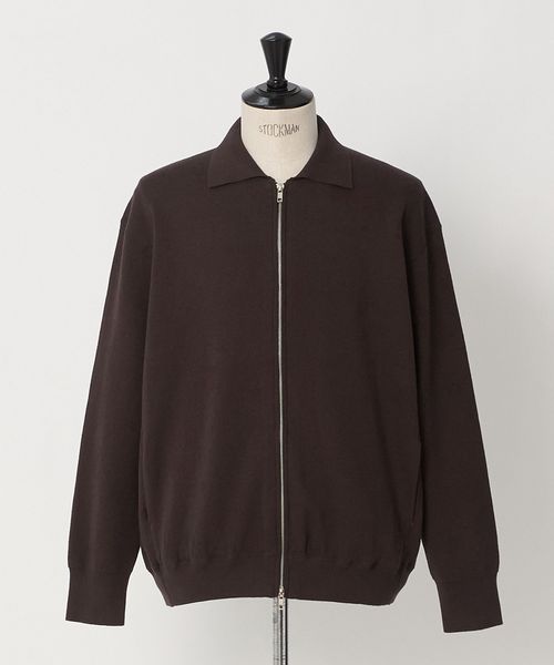 RYE TENDER/＜RYE TENDER＞MARCHALL ジップ ニット カーディガン/カーディガン / ボレロ