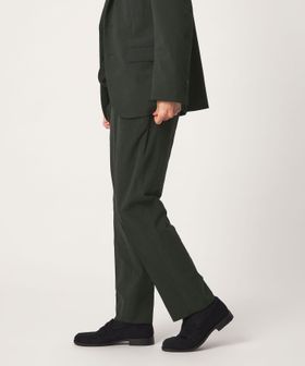 green label relaxing/A＋ コーデュロイ スタンダード イージー セットアップ パンツ スラックス ―ストレッチ―/セットアップ パンツ