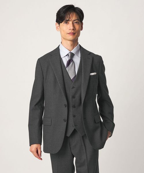 green label relaxing/A＋ TWPU バーズアイ 2B スリム セットアップ ジャケット ―ストレッチ―/セットアップ ジャケット