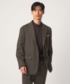 green label relaxing/A＋ TWPU ヘリンボーン 2B リラックス セットアップ ジャケット ―ストレッチ―/セットアップ ジャケット