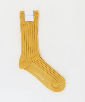 green label relaxing/リブ ソリッド ソックス/ソックス / 靴下
