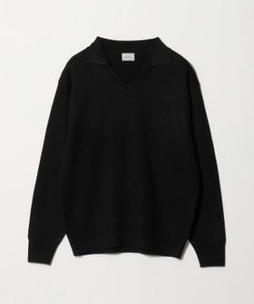 green label relaxing/アゼ Vネック スキッパー ニット ポロシャツ/ニット / セーター