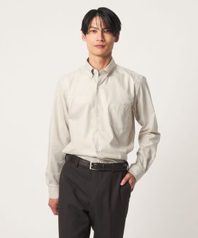 green label relaxing/エブリット コットンツイル ブラッシュ スナップ ボタンダウン シャツ ―イージーアイロン―/シャツ / ブラウス