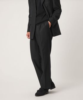 green label relaxing/GLR CLOTH フラノ RLX/RG 2プリーツ スラックス セットアップパンツ/セットアップ パンツ