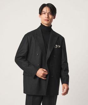 green label relaxing/GLR CLOTH フラノ ダブルブレスト 6B R/RG セットアップジャケット/セットアップ ジャケット