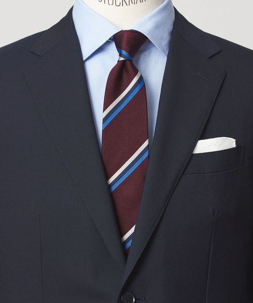 green label relaxing/GLR シルク1 8.0cm ストライプ1 ネクタイ/ネクタイ / ボウタイ