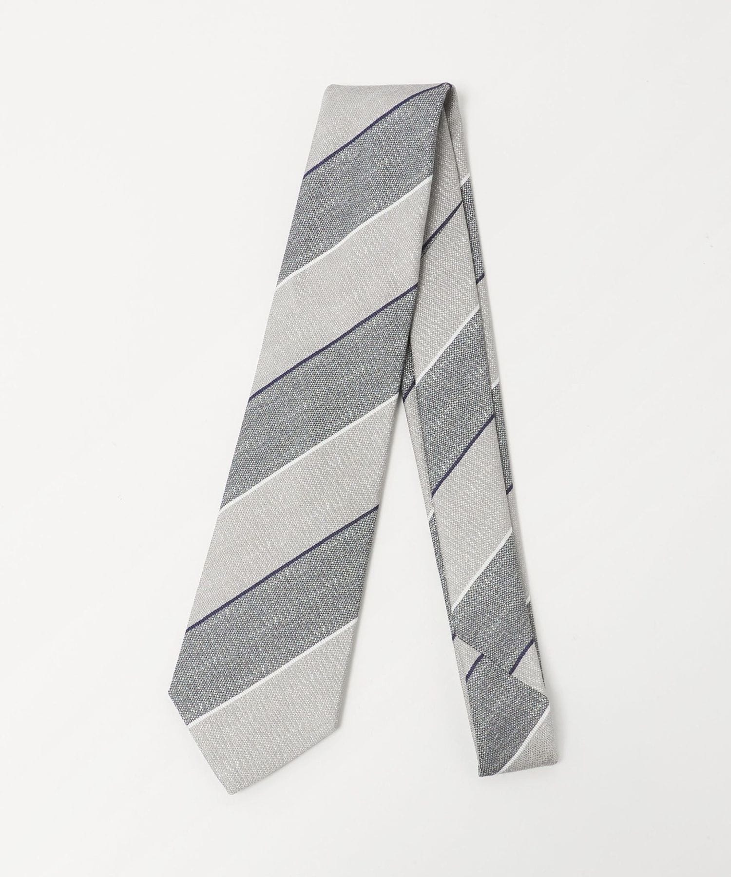 値下げ〔未使用〕シーワードアンドスターン 段落ち ストライプ 西口 ネクタイ 値下げ〔未使用〕シーワードアンドスターン 段落ち ストライプ 西口