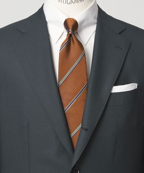 green label relaxing/GLR シルク2 8.0cm ストライプ1 ネクタイ/ネクタイ / ボウタイ