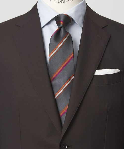 green label relaxing/GLR シルク2 8.0cm ストライプ2 ネクタイ/ネクタイ / ボウタイ