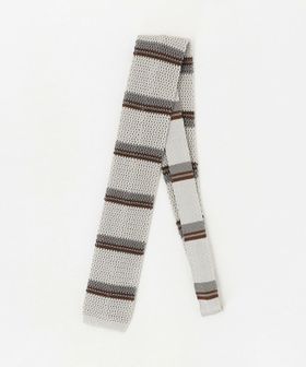 Bleck/＜Bleck＞6.5cm ニット ボーダー ネクタイ/ネクタイ / ボウタイ