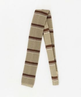 Bleck/＜Bleck＞6.5cm ニット ボーダー ネクタイ/ネクタイ / ボウタイ