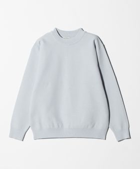 green label relaxing/A＋ ポリエステル タック モックネック 長袖 ニット ―ウォッシャブル―/ニット / セーター