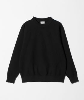 green label relaxing/A＋ ポリエステル タック モックネック 長袖 ニット ―ウォッシャブル―/ニット / セーター