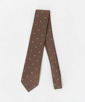 green label relaxing/GLR ポリエステル ウォッシャブル ドット ネクタイ/ネクタイ / ボウタイ