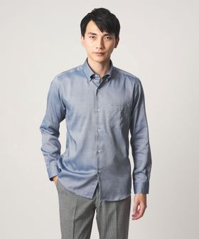 green label relaxing/エブリット コットンオックス ソリッド スナップ ボタンダウン シャツ ―イージーアイロン―/シャツ / ブラウス