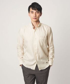 green label relaxing/エブリット コットンオックス ストライプ スナップ ボタンダウン シャツ ―イージーアイロン―/シャツ / ブラウス