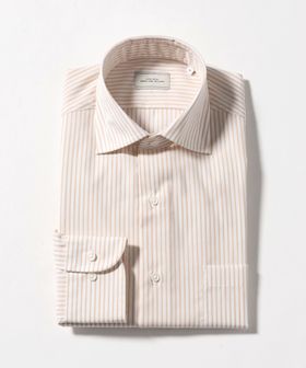 green label relaxing/コットン ストライプ ワイドカラー ドレスシャツ ―イージーアイロン―/シャツ / ブラウス