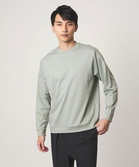 green label relaxing/L/A ポンチ ビズ クルーネック カットソー ―抗菌―/Tシャツ / カットソー