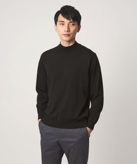 green label relaxing/MTB コットン ハイゲージ モックネック ニット/ニット / セーター