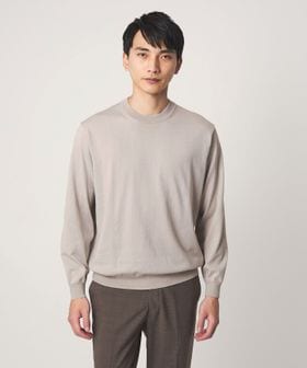 green label relaxing/MTB コットン ハイゲージ クルーネック ニット/ニット / セーター