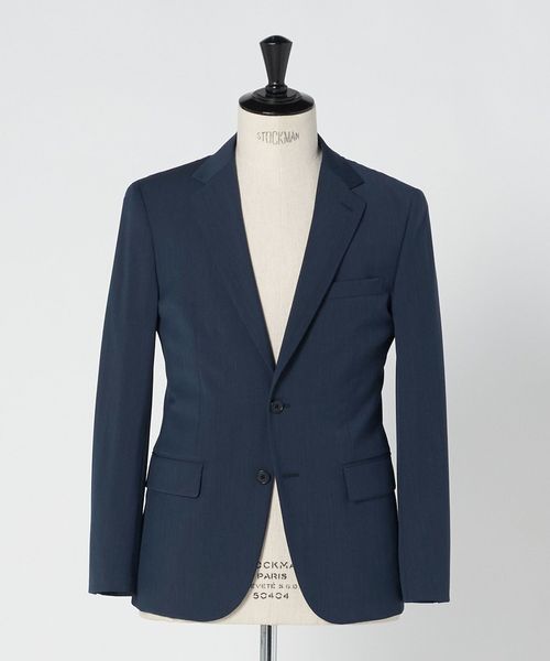 green label relaxing/A＋ TWPU トロピカル無地 2B スリム セットアップ ジャケット ―ウォッシャブル・ストレッチ―/セットアップ ジャケット