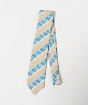 Luisa Esposito/＜Luisa Esposito＞8.0cm スタンプ ストライプ２ ネクタイ/ネクタイ / ボウタイ