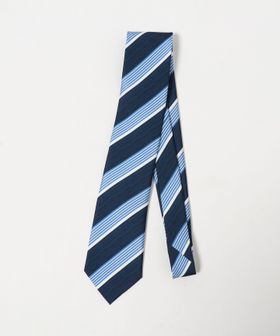 Luisa Esposito/＜Luisa Esposito＞8.0cm スタンプ ストライプ２ ネクタイ/ネクタイ / ボウタイ