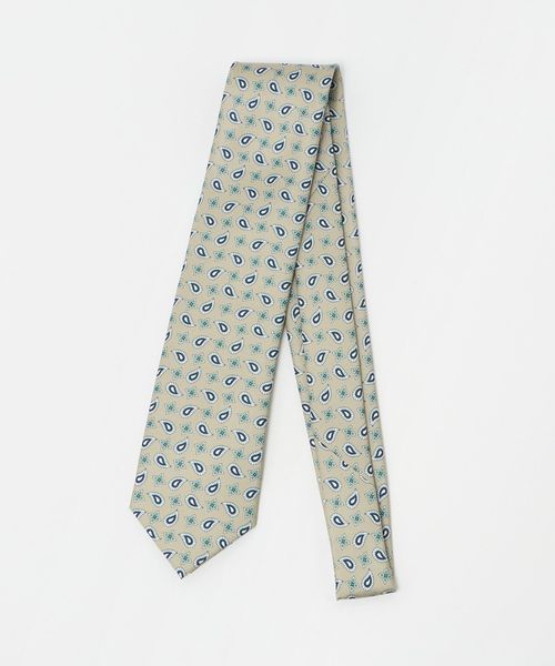 Luisa Esposito/＜Luisa Esposito＞8.0cm スタンプ ペイズリー ネクタイ/ネクタイ / ボウタイ