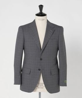 green label relaxing/REDA グレンチェック 3B HXD スーツジャケット/セットアップ ジャケット