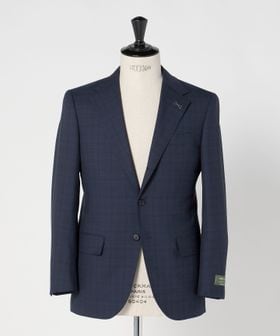 green label relaxing/REDA グレンチェック 3B HXD スーツジャケット/セットアップ ジャケット