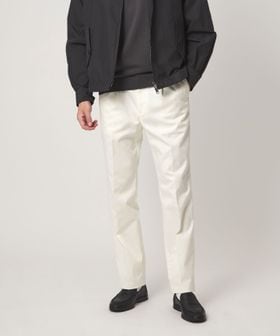 green label relaxing/コットン ポリウレタン 1アウトプリーツ チノパンツ スラックス/スラックス
