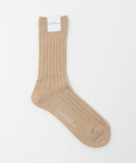 green label relaxing/リブ ソリッド ソックス/ソックス / 靴下