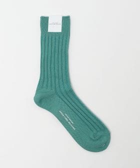 green label relaxing/リブ ソリッド ソックス/ソックス / 靴下