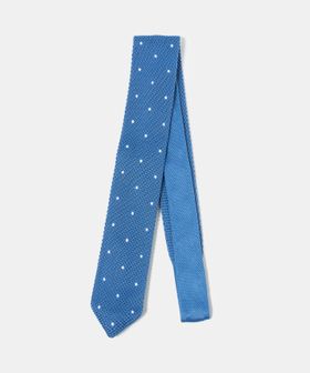 green label relaxing/GLR ポリエステル ウォッシャブル ニット ドット ネクタイ ニットタイ/ネクタイ / ボウタイ