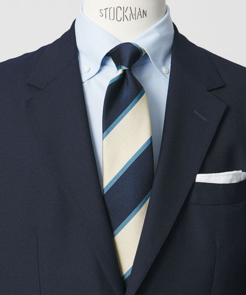 green label relaxing/GLR ジャパン タンゴ 8.0cm ストライプ2 ネクタイ/ネクタイ / ボウタイ