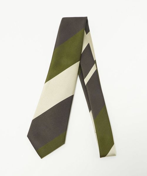 green label relaxing/GLR ジャパン タンゴ 8.0cm ストライプ3 ネクタイ/ネクタイ / ボウタイ