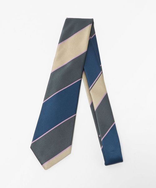 green label relaxing/GLR ジャパン タンゴ 8.0cm ストライプ4 ネクタイ/ネクタイ / ボウタイ