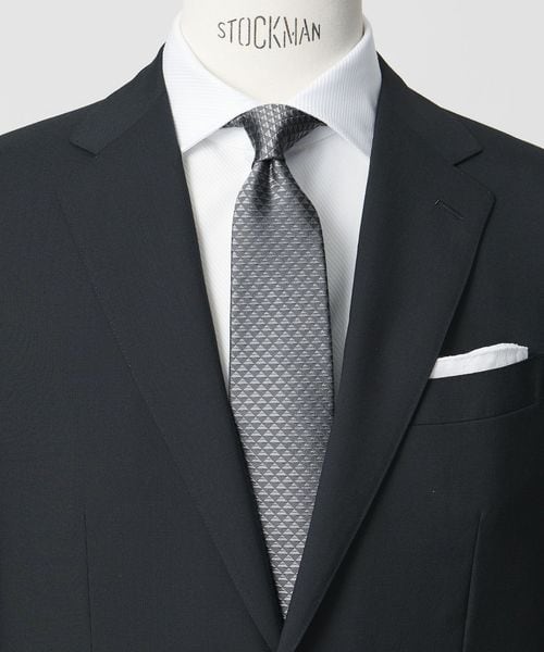 green label relaxing/GLR シルク3 8.0cm ソリッド ネクタイ/ネクタイ / ボウタイ