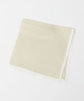 green label relaxing/GLR シルク ドット ポケットチーフ/ポケットチーフ