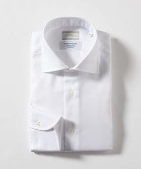 green label relaxing/MADE BY HITOYOSHI ツイル ワイドカラー ドレスシャツ/シャツ / ブラウス