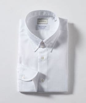 green label relaxing/MADE BY HITOYOSHI ヘリンボーン タブカラー ドレスシャツ/シャツ / ブラウス