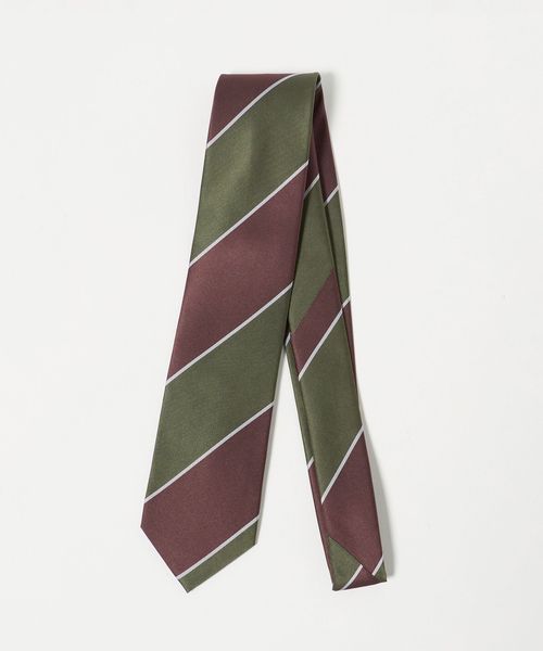 green label relaxing/GLR シルク4 8.0cm ストライプ1 ネクタイ/ネクタイ / ボウタイ