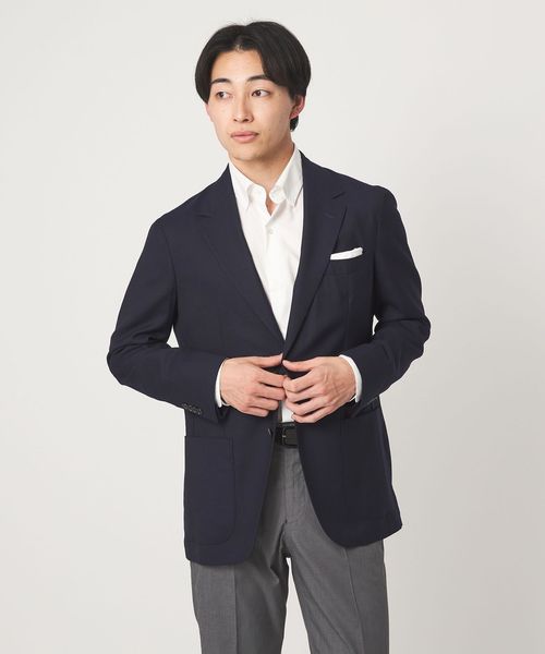 green label relaxing/REDA MESH 無地 2B RG ジャケット/テーラードジャケット