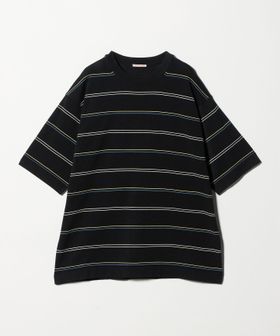 RYE TENDER/＜RYE TENDER＞CENTRE TEE BORDER センターT ボーダー ニットT 半袖ニット/ニット / セーター