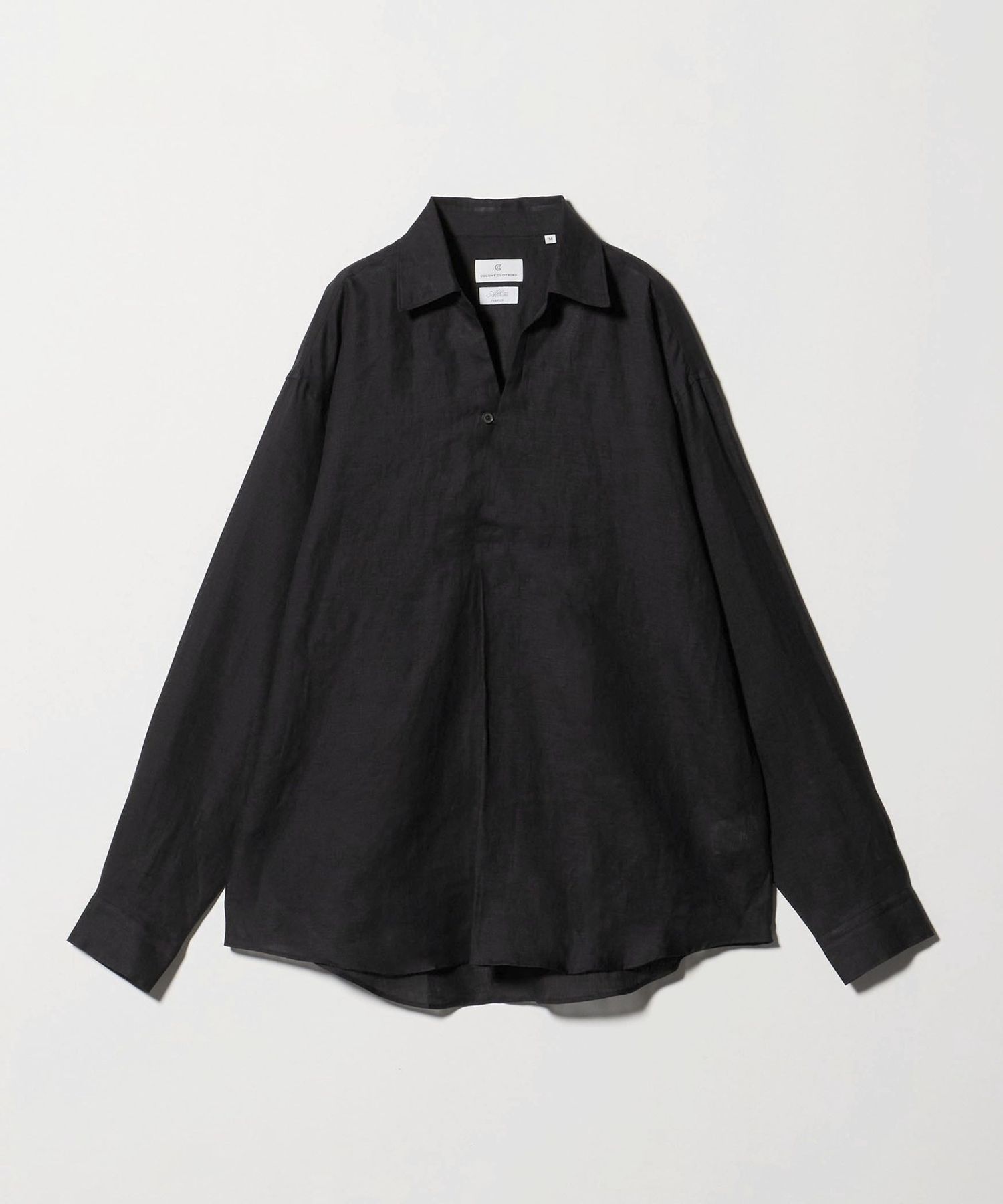 COLONY CLOTHING＞リネン プールサイドシャツ プルオーバーシャツ